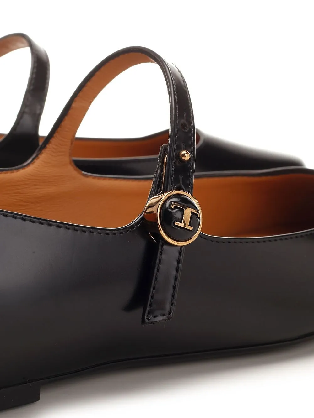   Tod's  Ballerina in pelle con cinturino