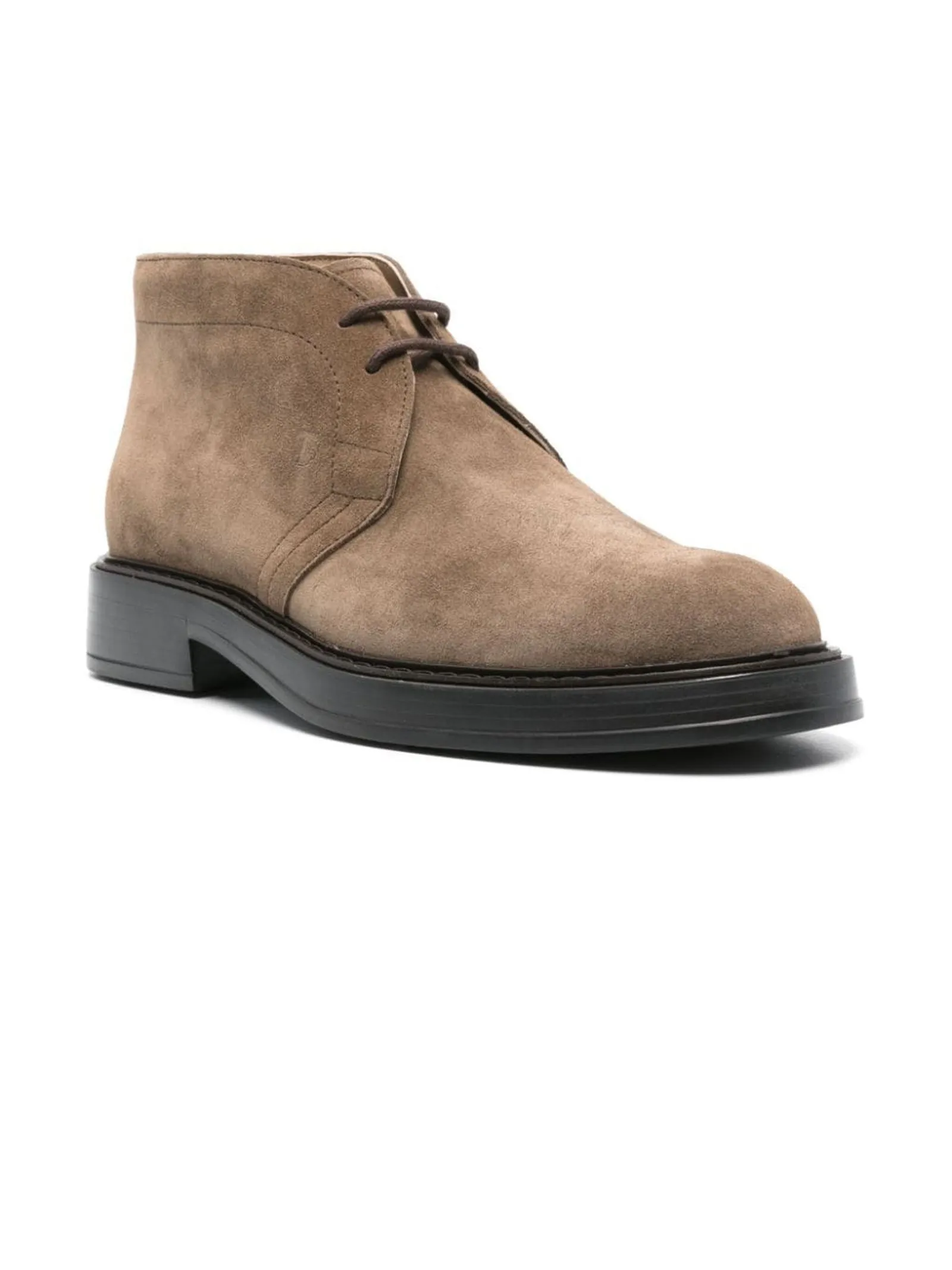 TOD'S Calzature,Scarpe Desert Boots in camoscio marrone 