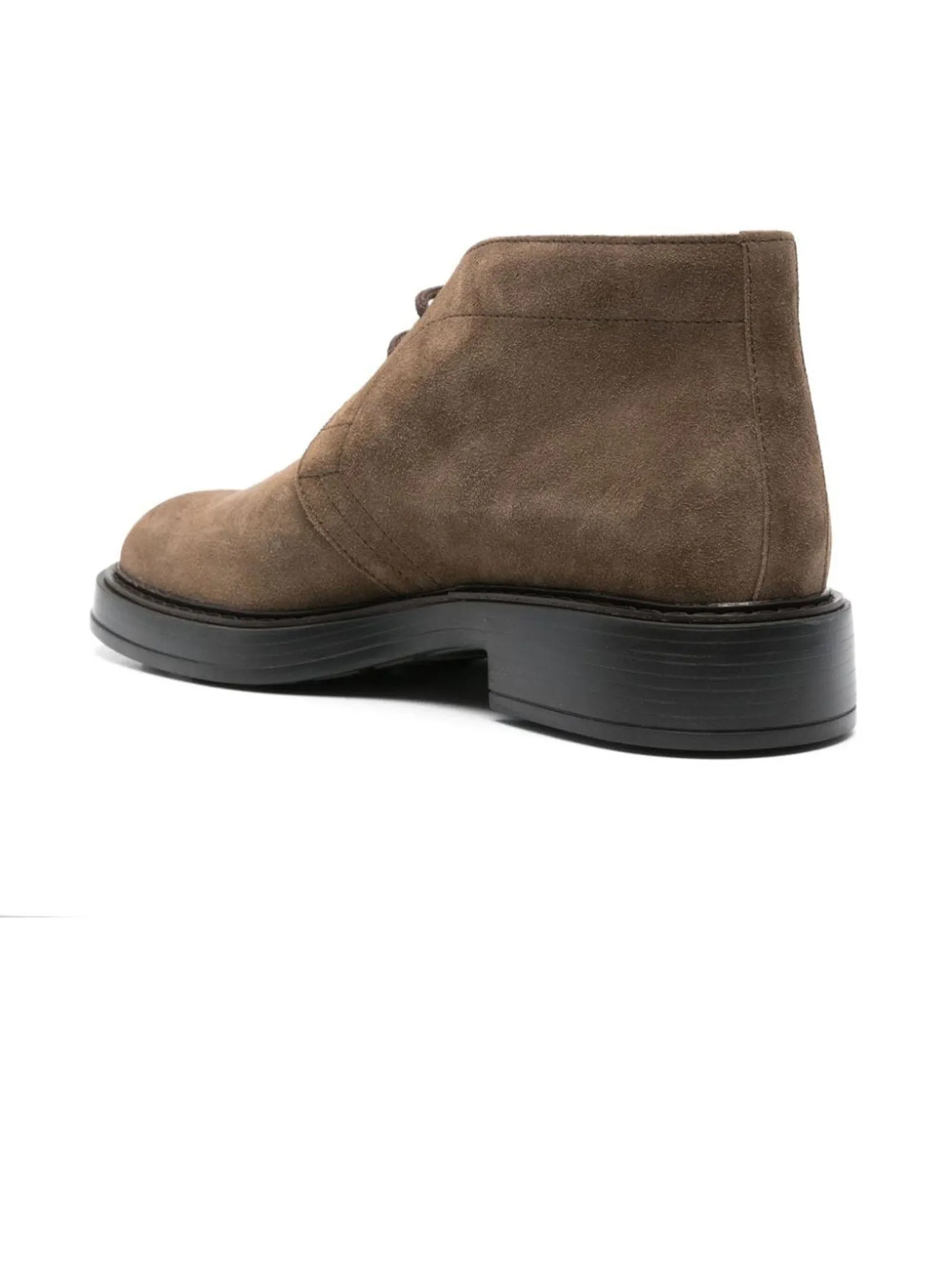 TOD'S Calzature,Scarpe Desert Boots in camoscio marrone 