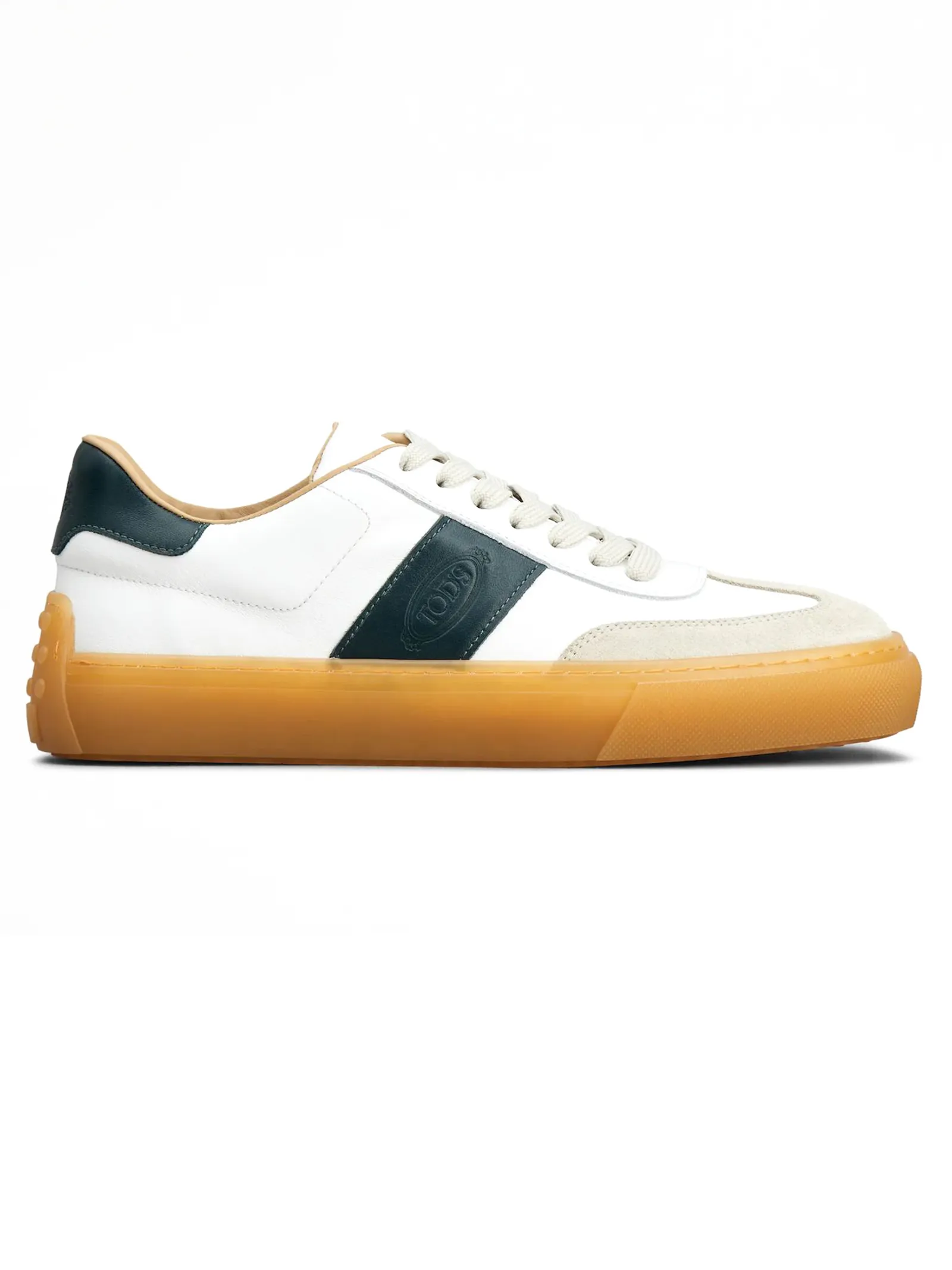 TOD'S Calzature,Sneakers Sneakers in Pelle Bianca 