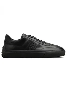 TOD'S Calzature,Sneakers Sneakers in pelle di vitello nera 