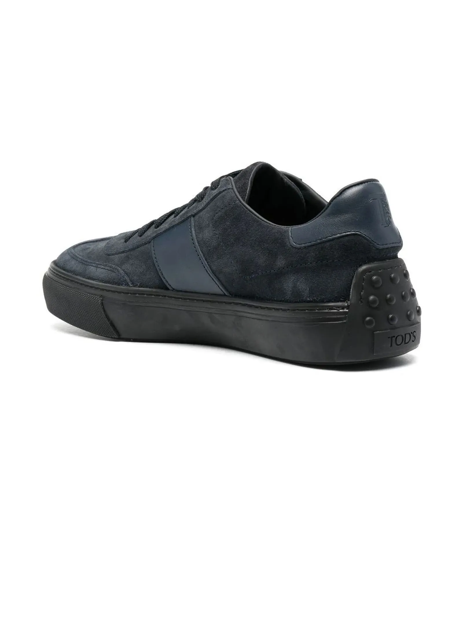 TOD'S Calzature,Sneakers Sneakers in Pelle Scamosciata Blu 