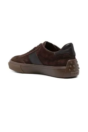 TOD'S Calzature,Sneakers Sneakers in Pelle Scamosciata marrone 