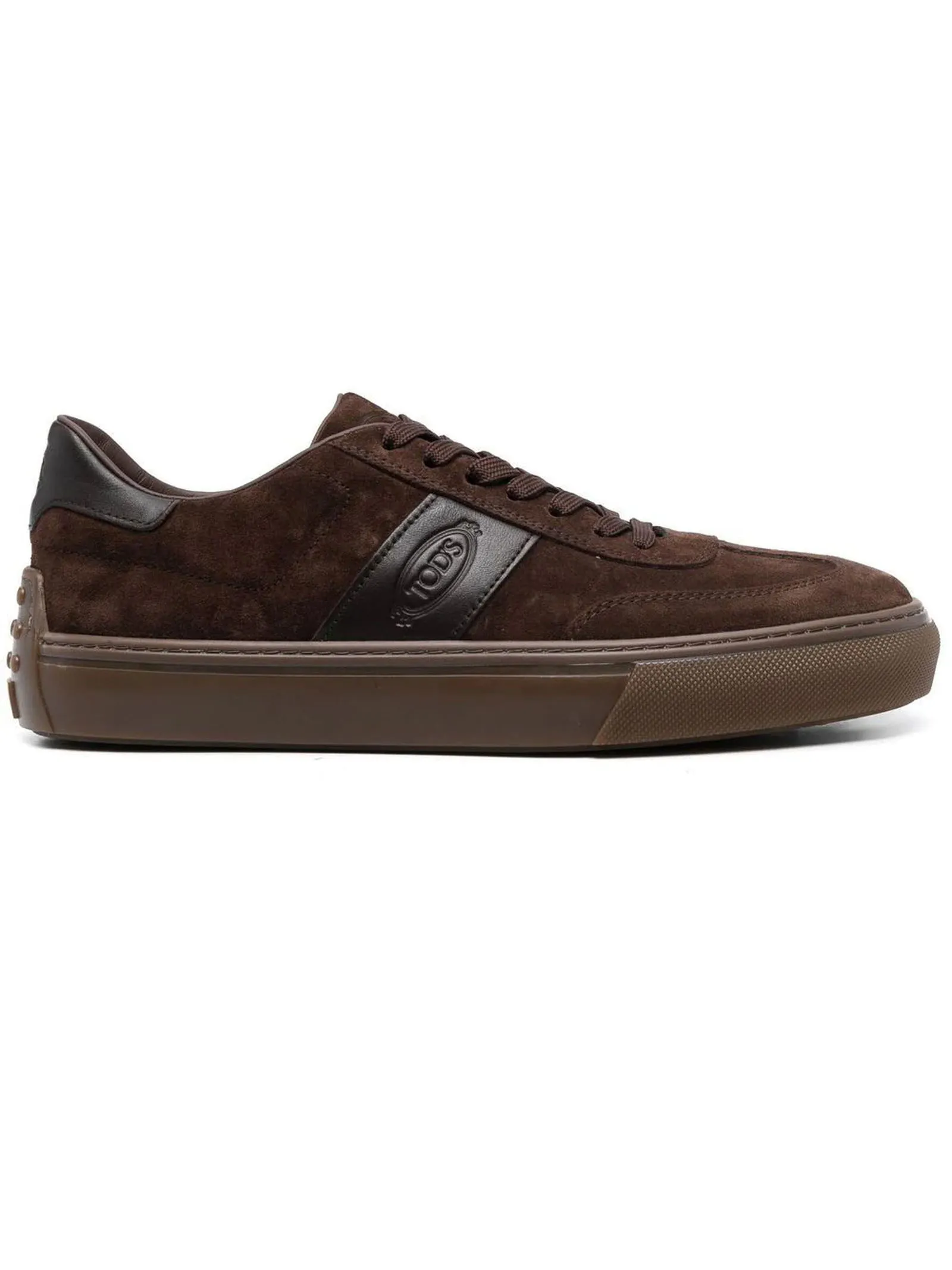 TOD'S Calzature,Sneakers Sneakers in Pelle Scamosciata marrone 