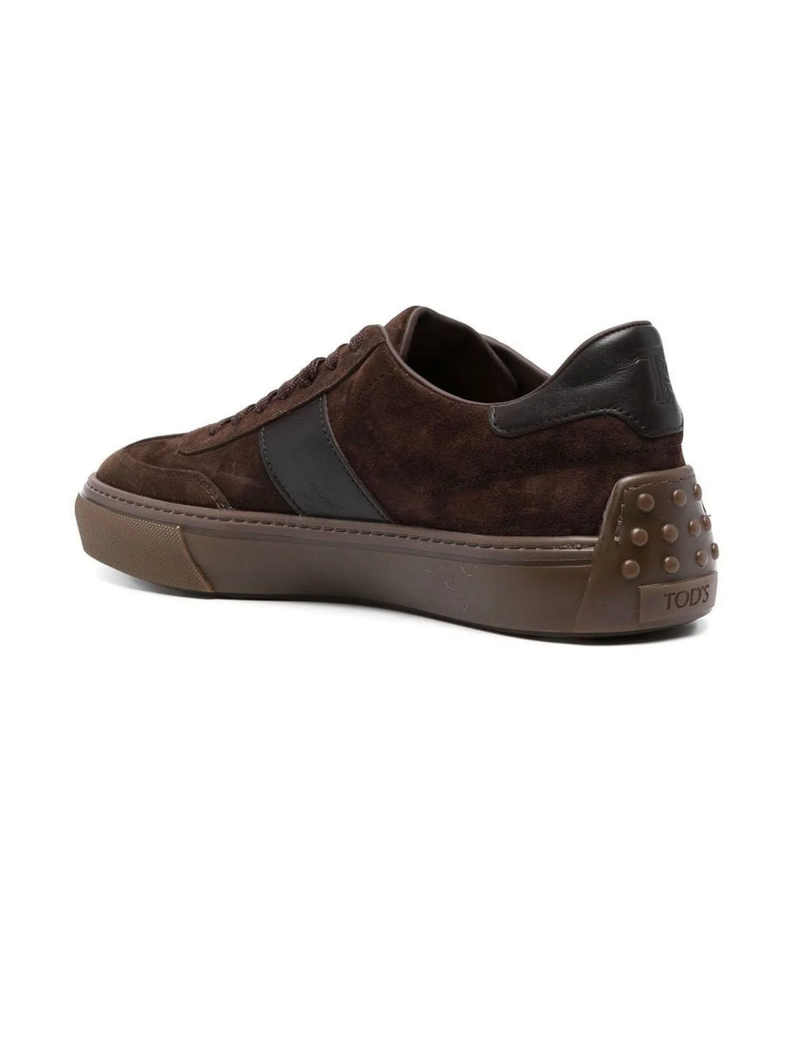 TOD'S Calzature,Sneakers Sneakers in Pelle Scamosciata marrone 