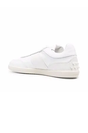 TOD'S Calzature,Sneakers Tabs Sneakers in Pelle Bianca 