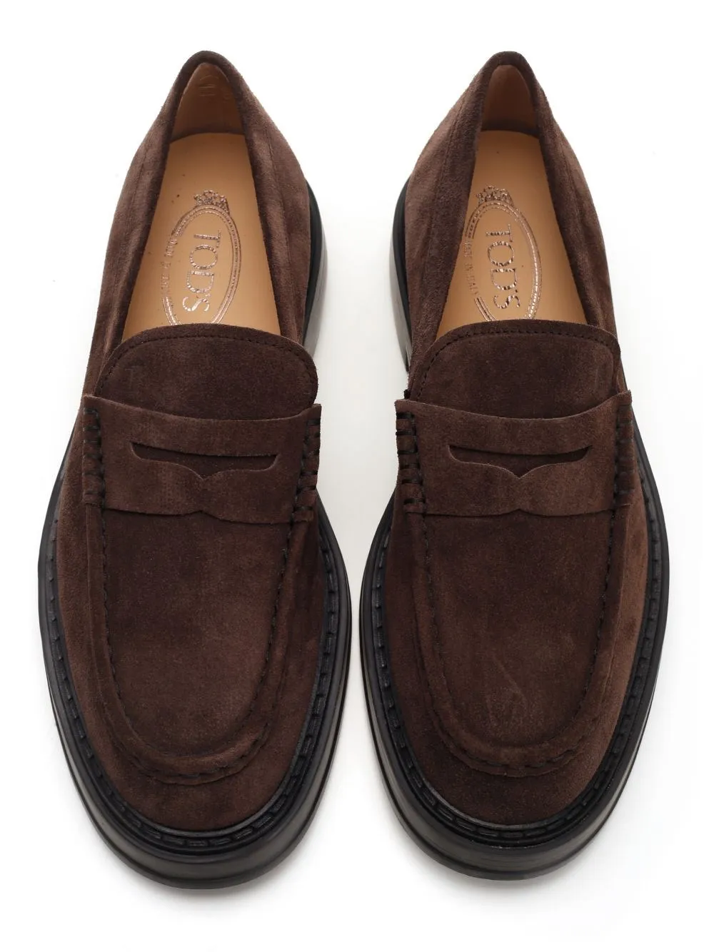   Tod's  mocassino in pelle scamosciata  