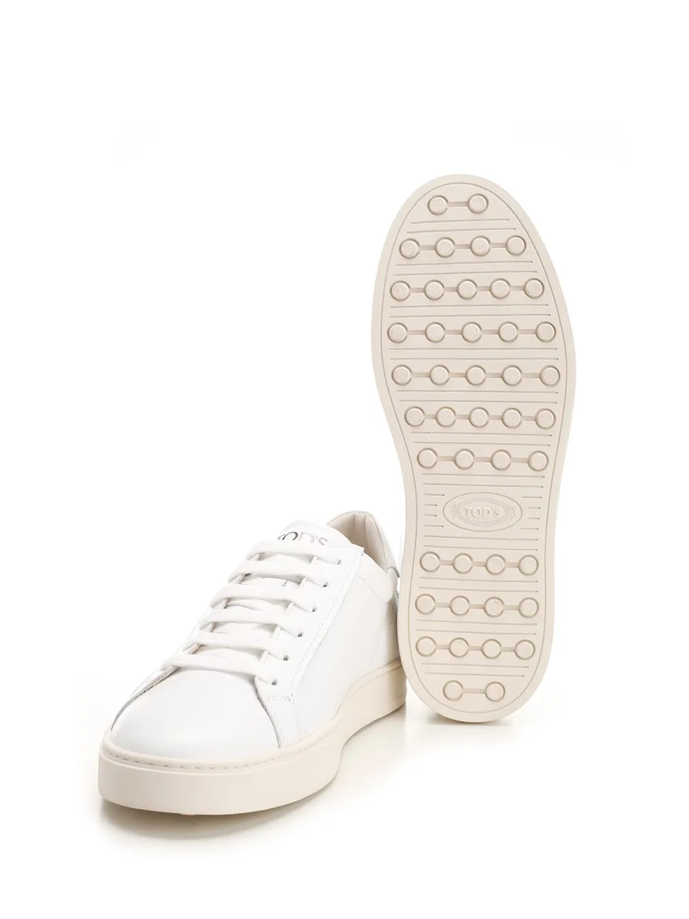   Tod's  Sneaker in pelle bianca  