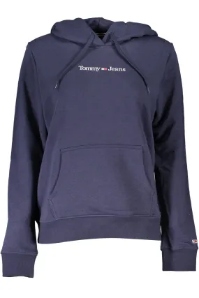 Tommy Hilfiger felpa cappuccio blu   