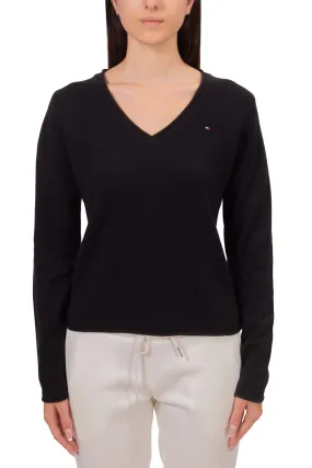 TOMMY HILFIGER Maglia donna regular con scollo a v