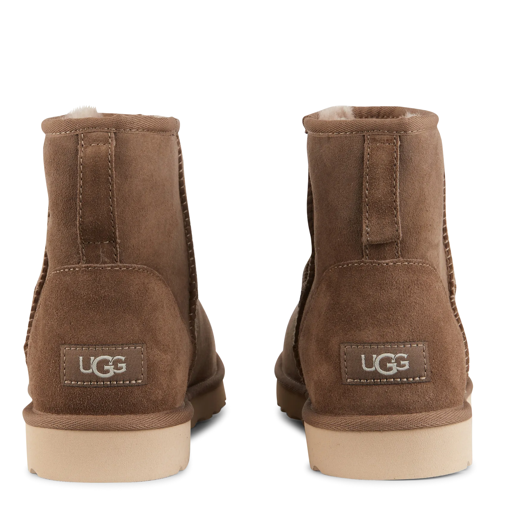  UGG   CLASSIC MINI - Stivali in pelle di montone | Marrone