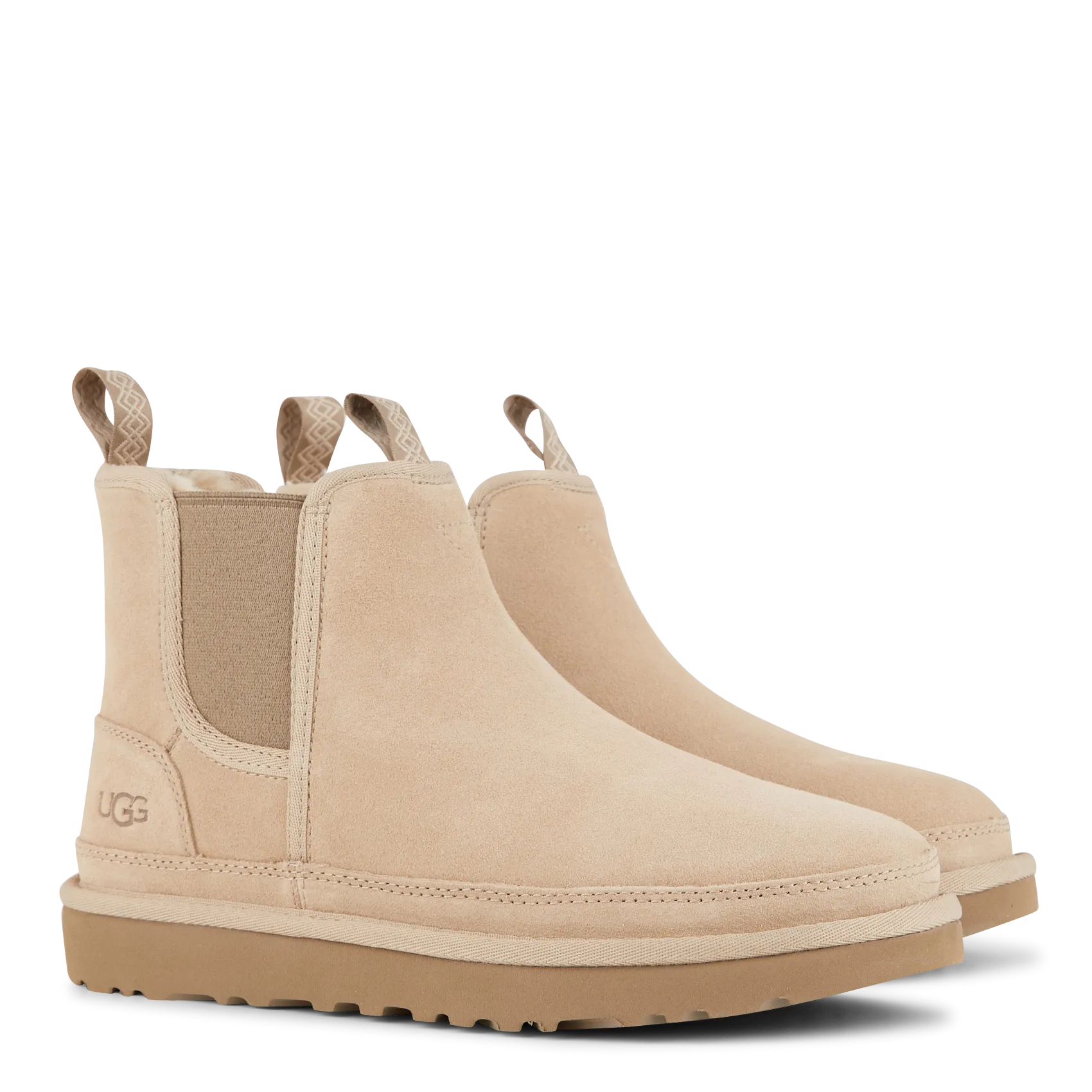  UGG   NEUMEL CHELSEA - Stivali foderati in pelle | Beige