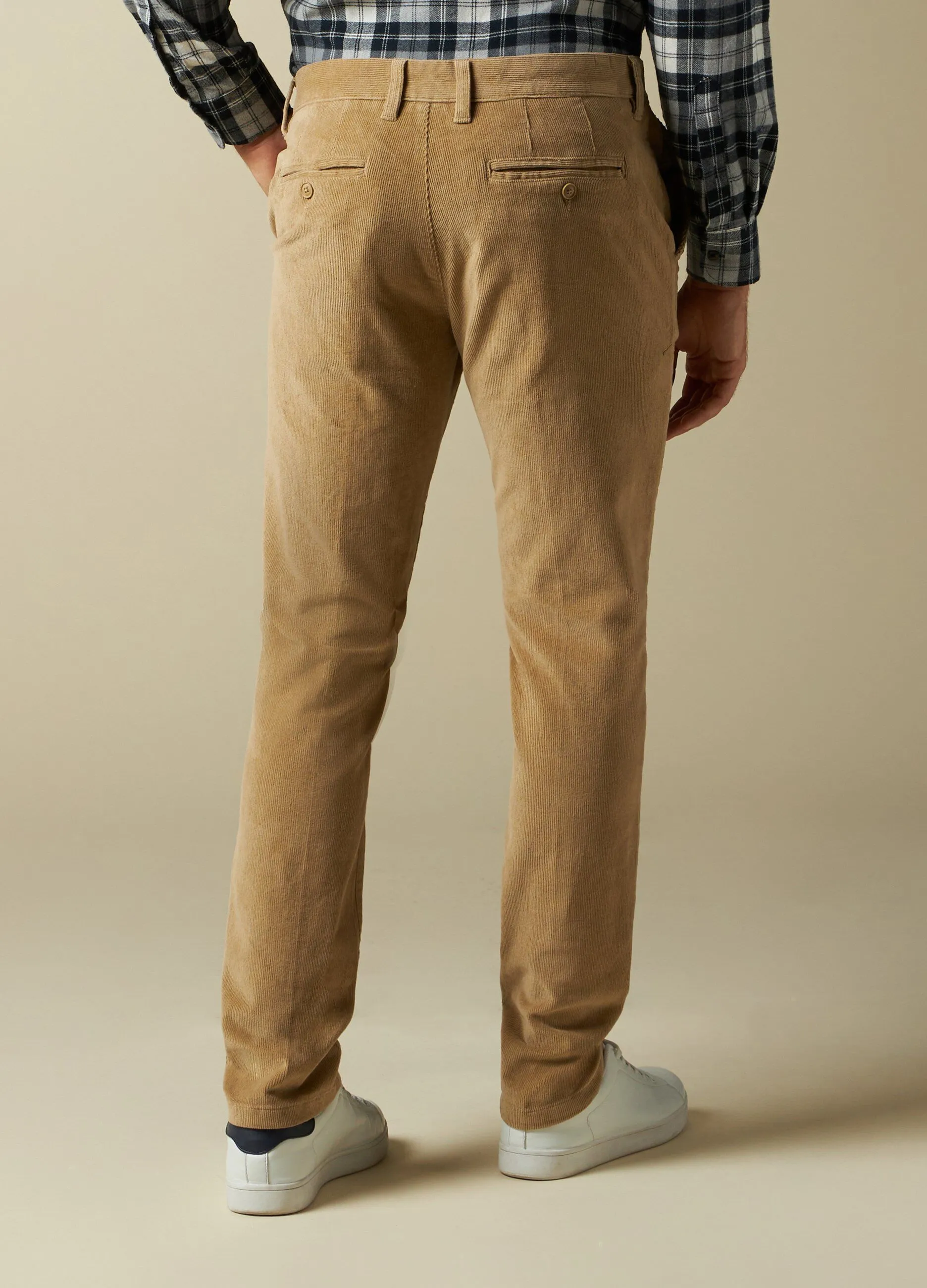 UPIM  Pantaloni in costina di cotone stretch uomo