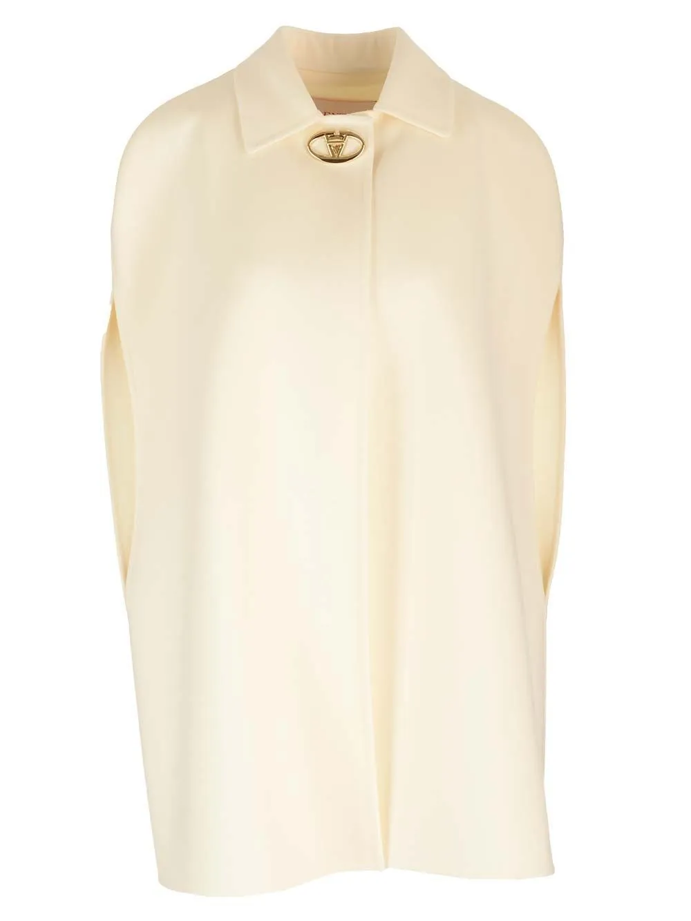   Valentino Garavani  CAPE COMPACT DRAP WHITE  