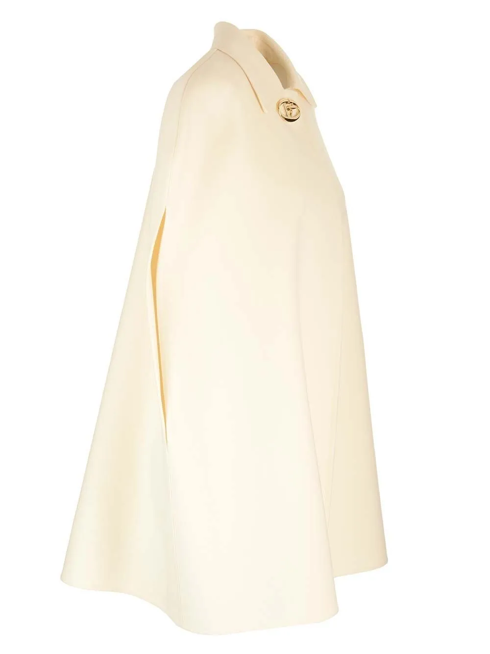   Valentino Garavani  CAPE COMPACT DRAP WHITE  