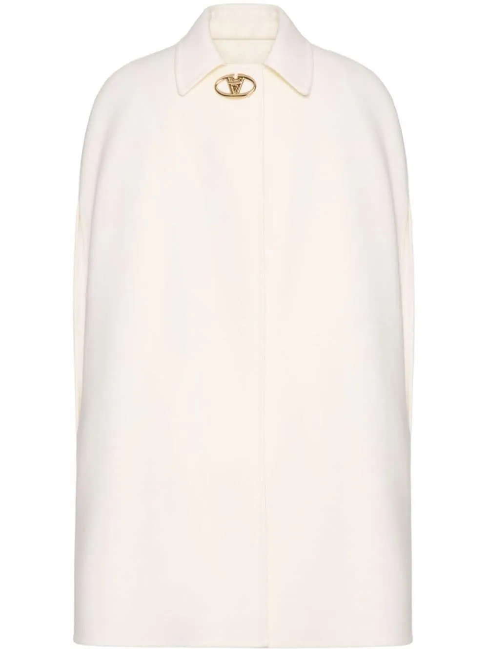   Valentino Garavani  CAPE COMPACT DRAP WHITE  