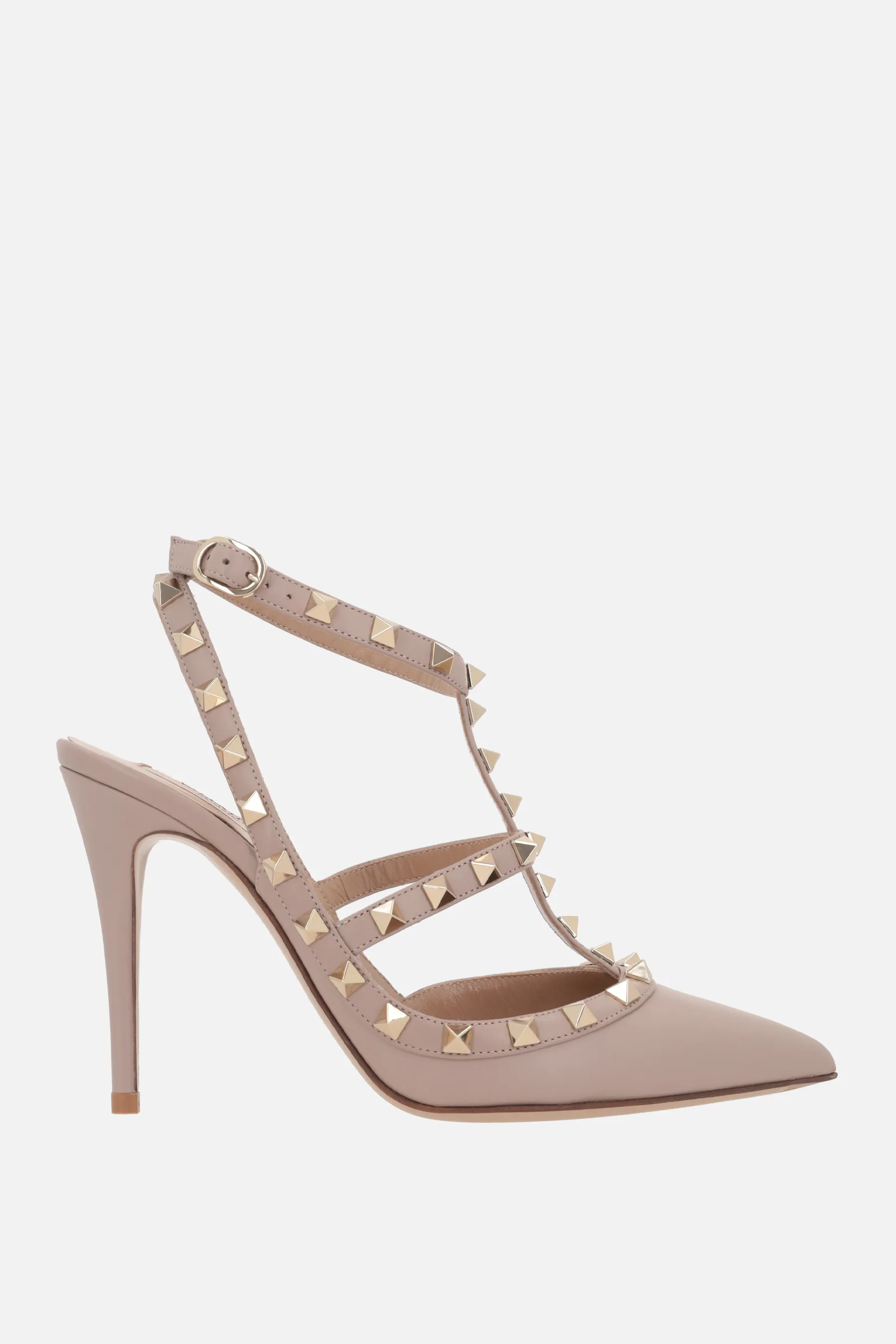  VALENTINO GARAVANI slingback Rockstud in pelle liscia 