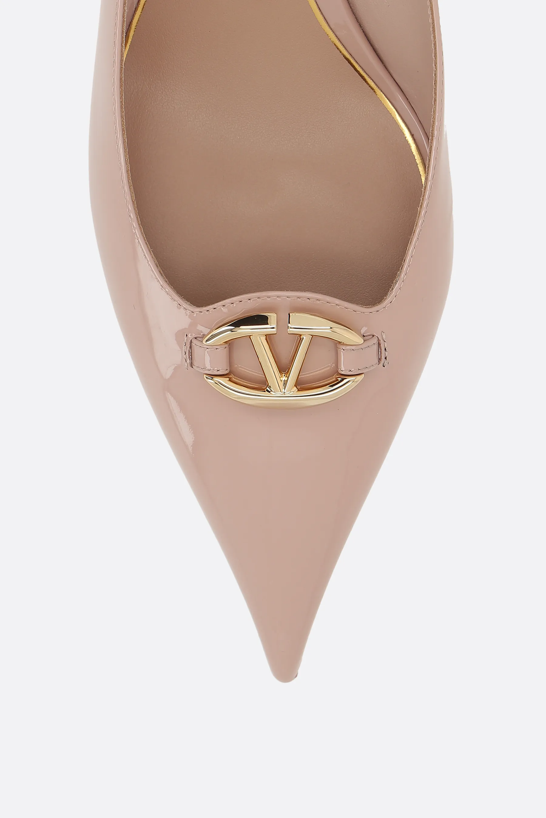  VALENTINO GARAVANI slingback VLogo The Bold Edition in vernice 