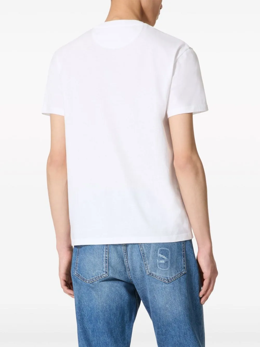   Valentino Garavani  T-Shirt  con patch VLogo Signature  