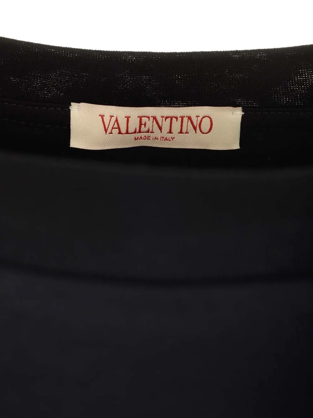   Valentino Garavani  T-shirt nera iconographe  